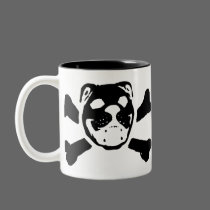 Bulldog Skull mugs