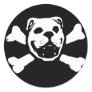 Bulldog Skull Sticker