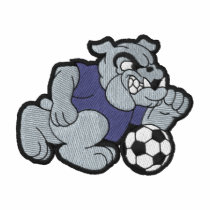 Bulldog Soccer embroidered shirts