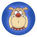 Bulldog Stickers by psychoclowns Bulldog Stickers
