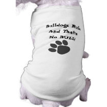 Bulldog T-Shirt pet clothing