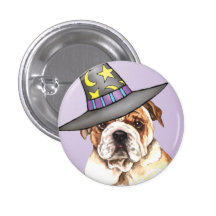 Bulldog Witch Pin