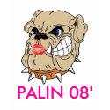 Bulldog with Lipstick t-shirts