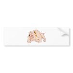 Bulldogge bulldog bumper sticker