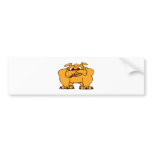 Bulldogge bulldog bumper sticker