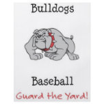 Bulldogs Baseball Guard the Yard! Full Color Flyer
