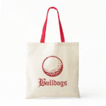 Bulldogs Golf Tote Bags