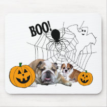 Bulldogs Halloween Mousepad