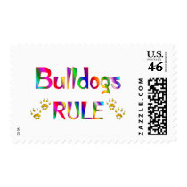 Bulldogs Rule Postage Stamp