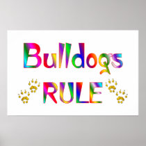 Bulldogs Rule Print