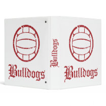 Bulldogs Volleyball binders by truetomboy Bulldogs Volleyball binders
