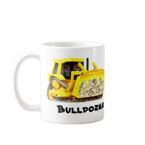 Bulldozer coffee mug