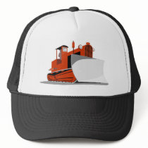 bulldozer construction equipment machinery trucker hats