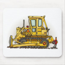 Bulldozer Dozer Mouse Pad