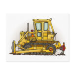 Bulldozer Dozer Post Card