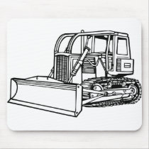 bulldozer mouse pads