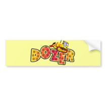 Bulldozer Tshirts and Gifts bumper stickers