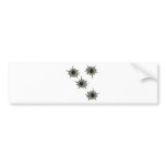 Bullet Holes Bumper Sticker