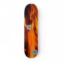 Bullet Holes & Flames skateboards
