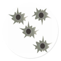 Bullet Holes Stickers