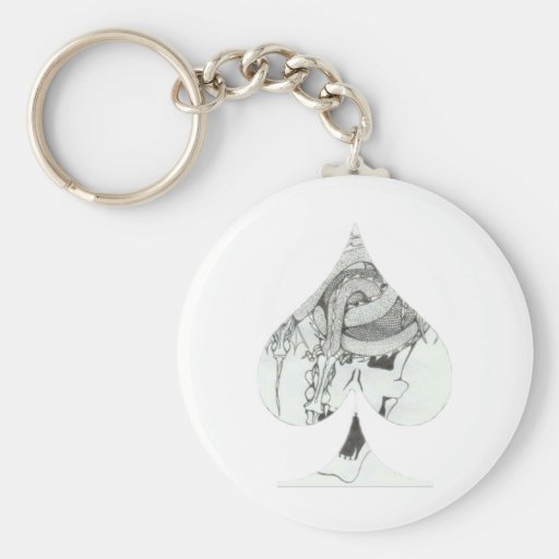 BULLET OF SPADES KEYCHAINS