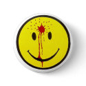 Bullet Smiley Face buttons by Disonyxiated Bullet Smiley Face buttons