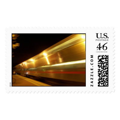 Bullet Train Stamp by wcleere