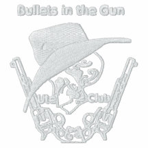 Bullets in the Gun Embroidered Fleecy Jacket