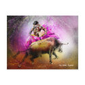 Bullfight Postcard "Toroscape 31"