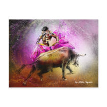 Bullfight Postcard "Toroscape 31" by Goodaboom Bullfight Postcard "Toroscape 31"