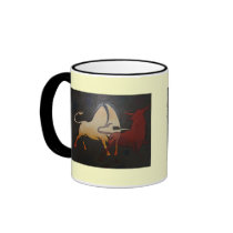 Bullfight Series 2 mugs by taiche Bullfight Series 2 mugs