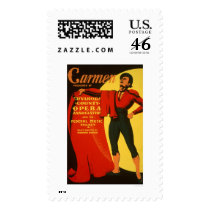 Bullfighter Carmen 1939 WPA Postage Stamps