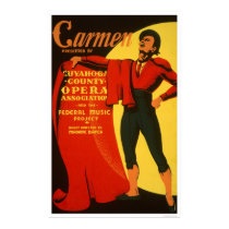 Bullfighter Carmen 1939 WPA posters by lc_wpa Bullfighter Carmen 1939 WPA posters
