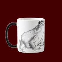 Bullfrog Art Mug Frog Cups Gifts Frog Mug mugs