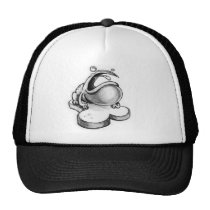 Bullfrog cap mesh hat