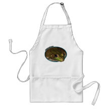 Bullfrog In Oval Aprons