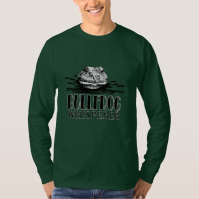 Bullfrog Whisperer Funny Frog Hunter Tshirts