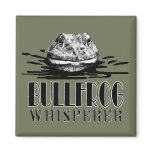 Bullfrog Whisperer Refrigerator Magnet
