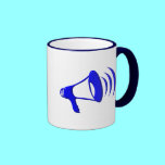 Bullhorn - Add your own words mugs