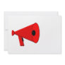 Bullhorn / Megaphone Personalized Invites