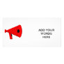 Bullhorn / Megaphone Photo Card