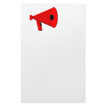 Bullhorn / Megaphone Custom Stationery