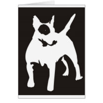 Bulli Terrier Greeting Cards