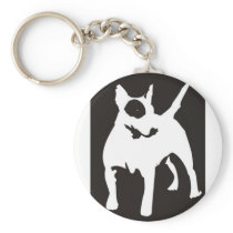 Bulli Terrier Keychain