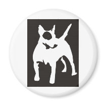 Bulli Terrier Fridge Magnet