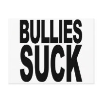Bullies Suck Postcards
