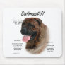 Bullmastiff (brindle) History Design Mouse Pads