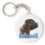 Bullmastiff (brindle) Name Keychains