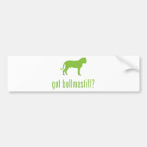 Bullmastiff Bumper Stickers