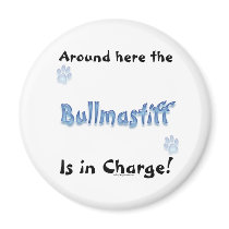 Bullmastiff Charge - Magnet